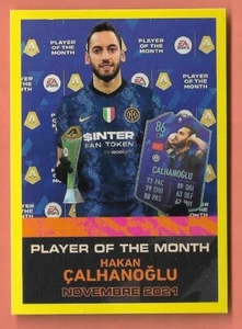 PANINI CALCIATORi 2021-2022 N.PM3 Calhanoglu Inter	Awards / Player of the month - Picture 1 of 1