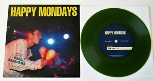 Happy Mondays - The Peels Sessions 1991 Strange Fruit France Olive Green 7" P/S - Foto 1 di 2