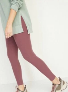 Leggings alla caviglia misto cotone Forever 21 lilla rosa polverosa taglia M, nuovi senza etichette - Foto 1 di 10