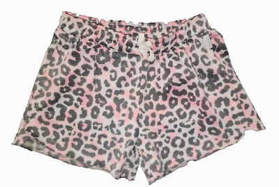Shorts Bebe Sports feminino estampa de leopardo rosa tamanho M (10-12) - Imagem 1 de 4