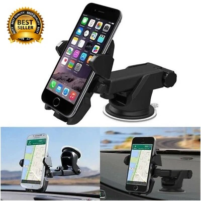 Universal Car Phone Mount Holder Long Neck arm 360 Degree Smartphone holder - Image 1 of 4