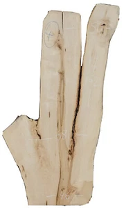 Baumscheibe Holzscheibe Tischplatte Dekobrett Ahorn Epoxidharz Brett Deko 4. - Bild 1 von 3
