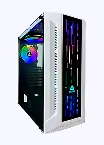 RGB Gaming PC Fast Gaming Computer Ryzen CPU 16GB WIFI Radeon Graphics 1TB SSD - Picture 1 of 8