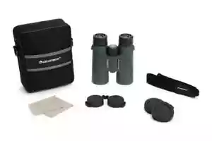 Celestron 10x42 Outland X Green Waterproof & Fogproof MC BaK-4 Binoculars - Picture 1 of 4