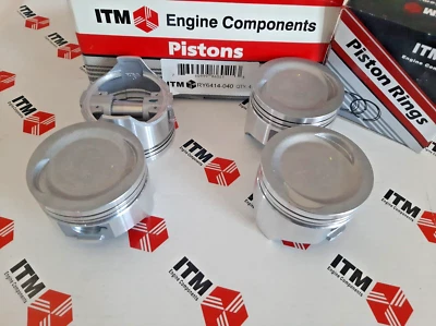 Geo Tracker 1.6 & Suzuki Sidekick 1.6 8V - .040 O/S Pistons & Rings - Set of (4) - Image 1 of 4