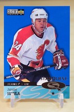 1997-98 UD Collector's Choice Starquest #SQ12 Jarome Iginla - Calgary Flames