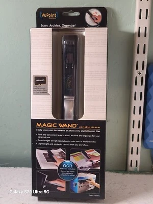 VuPoint Magic Wand Portable Handheld Scanner Scan Documents or Photos Sealed New - Image 1 of 4