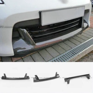 For Nissan Fairlady 09-12 370Z Z34 Zenki Carbon Fiber Front Air duct Fang cover - Picture 1 of 13