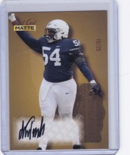 DERRICK TANGELO 2022 WILD CARD MATTE AUTO 19/25