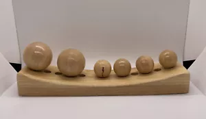 Pressure Points Massage Device Wooden Relieves Pain and Aches - Picture 1 of 3