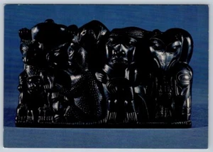 Haida Argillite Carving, UBC Museum Of Anthropology, Vancouver BC Postcard - Bild 1 von 2