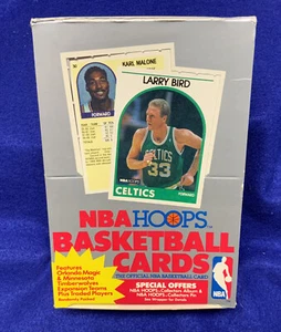 1989-90 NBA HOOPS Basketball Cards Wax Box 36 Packs Michael Jordan ScottiePippen - Picture 1 of 4