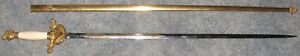 Vintage Masonic Sword & Scabbard 36 1/2" The Pettibone Mfg. Co.