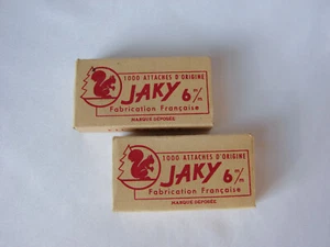 Vintage Jaky Copper Staples 6mm 1000ct (x2) - Picture 1 of 4