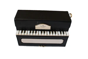 Kate Spade Pitch Purrfect 3D Black Piano Crossbody Bag OHNE GURT - Bild 1 von 6