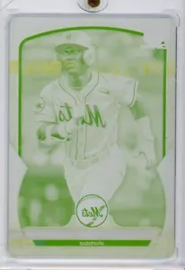 2023 Bowman Draft Luisangel Acuna Yellow Printing Plate 1/1 #BDC-193 - Picture 1 of 2
