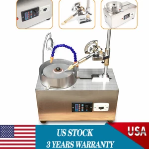 Gem Faceting Machine Gemstone Grinding Jewelry Lapidary Cutting Polisher 3000RPM - Picture 1 of 24