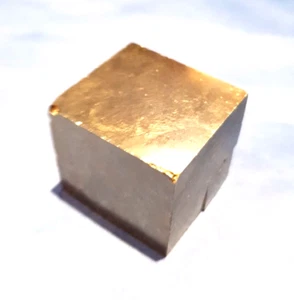 PYRITE CUBE FOOL'S GOLD STRONG PROTECTION 34 X 31 X31 MM 150 G - Picture 1 of 8