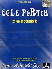 `Aebersold, Jamey` COLE PORTER: 21 GREAT STANDARDS (W/BOOK) (US IMPORT) CD NEW