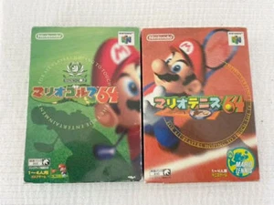 Mario Tennis&Golf Set N64 Nintendo 64 Boxed Japanese Version From Japan Excellen - Bild 1 von 12