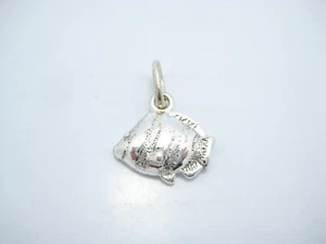 Sterling Silver Fish Swimming Pendant Or Charm - Picture 1 of 5