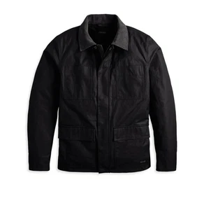 Harley-Davidson Mesa Waxed Riding Jacket Black  Medium NWT* KC1169 - Picture 1 of 3