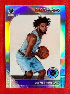 2019–20 Panini NBA Hoops Premium Stock Justise Winslow No100 серебряные призмы - Изображение 1 из 2