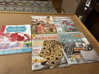 批量 5 张钩针杂志。 — 第 1/4 张图片