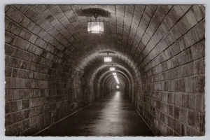 AK RPPC Tunnel zur Bergbahn Kehlstein Berchesgarden Deutschland 1954 - Bild 1 von 2