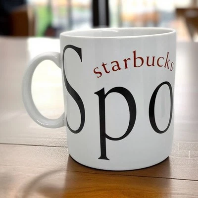 Taza de cerámica vintage Starbucks Spokane 1994 City Mug Collector Series 20 oz Foto 1 de 4