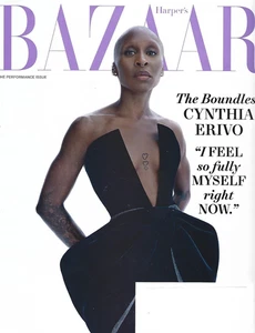 HARPER'S BAZAAR MAGAZINE Cynthia Erivo THE PERFORMANCE ISSUE NOVEMBER 2025 *NEW* - Bild 1 von 1