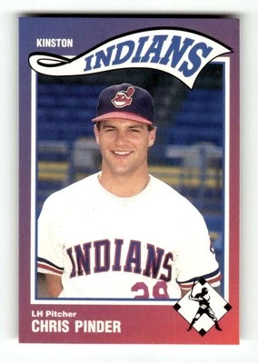 1990 Sportsprint Kinston Indians 20 Chris Pinder BXCP12 - Image 1 of 2