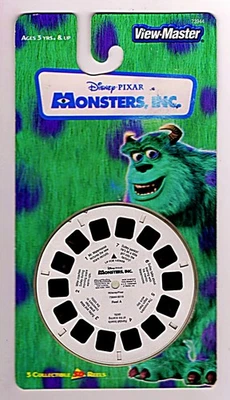 2001 VIEW-MASTER #73944 "DISNEY'S MONSTERS, INC." 3-REEL RACK PACK - Image 1 of 3