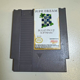 Pipe Dream (Nintendo NES) Game Cartridge Only Bullet-Proof Software 