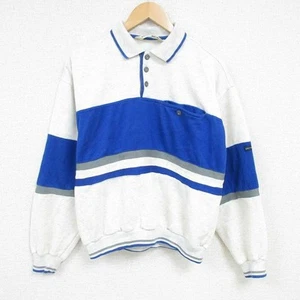 XL Vintage Pierre Cardin Long Sleeve Sweatshirt Men's 00s Two Tone Used SSYR-0 - Picture 1 of 5