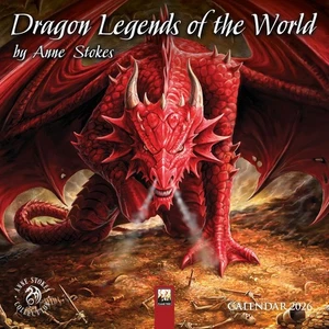 Anne Stokes: Dragon Legends of the World Mini Calendar 2026 - Picture 1 of 3