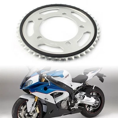 For BMW S1000RR 12-18 1 Steel &Rubber Rear Motor Engine Chain Drive Sprocket 45T - Imagem 1 de 4
