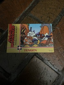Road Runner Instruction Manual Only Nintendo NES Tengen