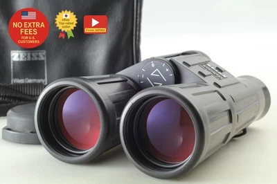 Late Model [ N MINT Case ] Zeiss 10x40 B T* P Binoculars West Germany From JAPAN - Image 1 of 4