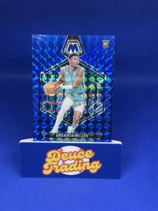 2023-24 Panini Mosaic - Rookies Brandon Miller #202 Blue Mosaic Prizm /199 (RC) - Picture 1 of 3