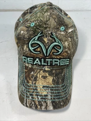 Sombrero estilo béisbol Realtree Hunting no estructurado para damas, borde camuflado, adulto Foto 1 de 4
