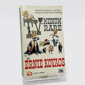 TV Medium Rare Ernie Kovacs Corgi Paperback Book Vintage - Picture 1 of 3