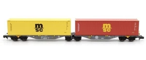 MFTRAIN PLATAFORMA DOBLE ARTICULADA DE CONTENEDORES Sggrss ERMEWA REF NW-MFT 5 - Imagen 1 de 2