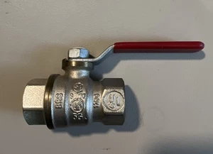 Mueller B&K Ball 1/2" Bronze Valve 600 WOG 150 WSP Italy - Picture 1 of 6