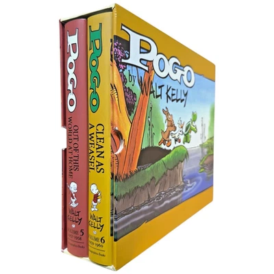 Pogo by Walt Kelly The Complete Syndicated Comic Strips Volumes 5 and 6 Box Set - Image 1 of 4