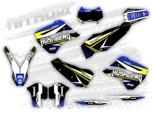 Graphics Kit fits Husaberg TE 125 250 300 2011 2012 Decals Stickers - Picture 1 of 1