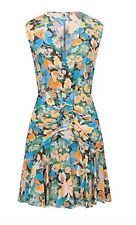 M Missoni Dress Multicolor Floral Print Silk Size 40