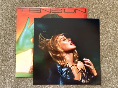 Kylie Tension - Vinyl LP with beautiful A4 SIGNED PRINT - Image 1 of 3