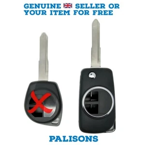 for Suzuki Swift Sx4 UPGRADE remote flip key FOB CASE AND BLADE - Picture 1 of 2