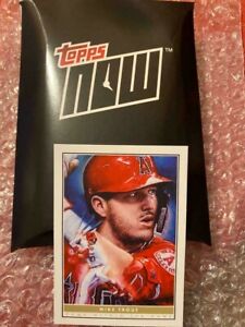 Mike Trout Topps Game Within The Game Baseball Card SP In Hand UK LA Angels